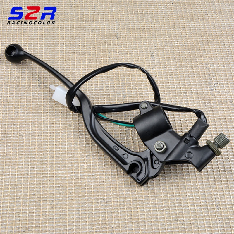 Motorcycle YB125 5VL Handle Lever for Yamaha 125cc YBR 125 Front Brake Lever With Clutch Lever Brake Stop Light Switch Cable