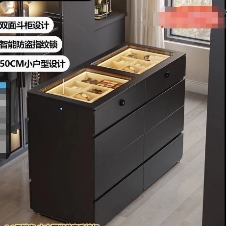 

The product can be customized. Premium drawer cabinet simple modern with smart lock
