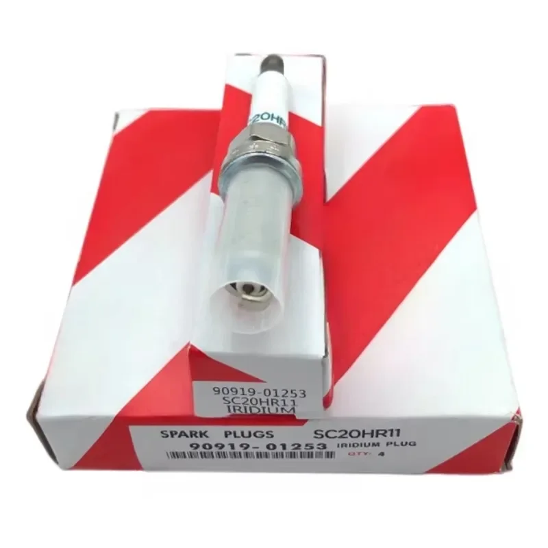 

4pcs 90919-01253 SC20HR-11 Spark Plug For Toyota Prius Scion Lexus 9091901253 SC20HR 11 90919 01253 SC20HR11