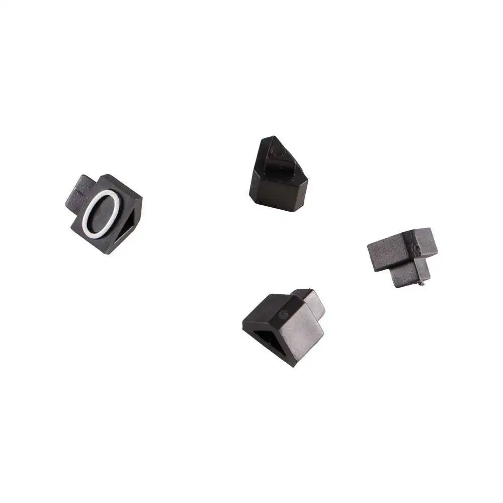 Kit de cubo de etiqueta de preço triangular - suporte de exibição de preços de número ajustável para loja de varejo, joias