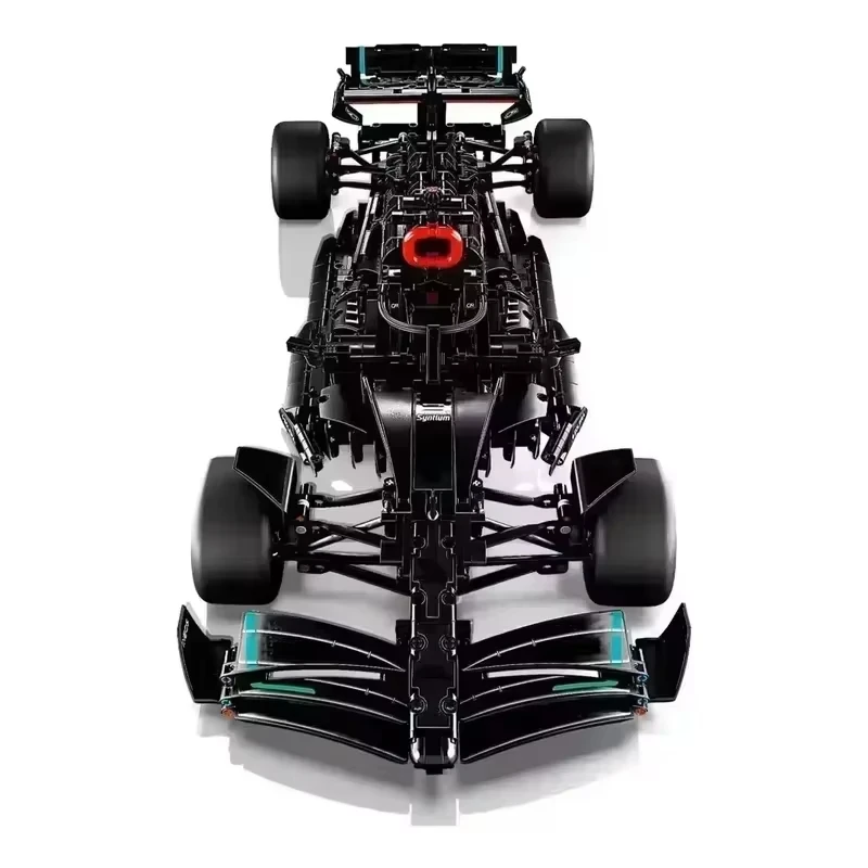 売れ筋の黒色組み立て式車のブロック 1:8 モデルディスプレイ装飾玩具 男の子 大人 クリスマス 誕生日プレゼント