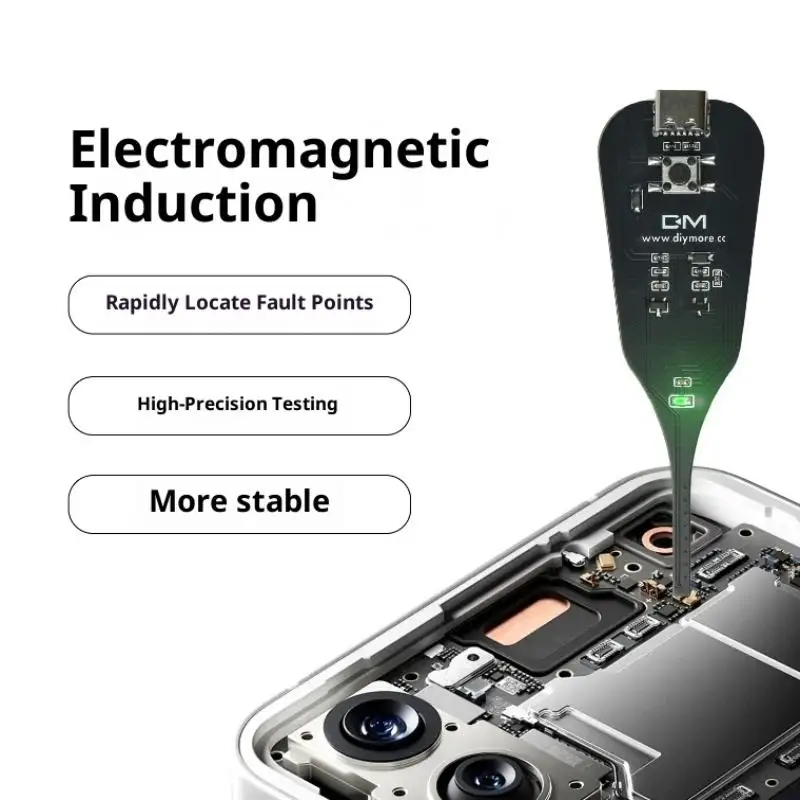 Inductance Tester Non-Contact Coil Detection Tool For PC Mobile Motherboard Repair Diagnostics Quick Fault Check