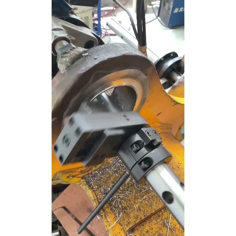 Portable FL50 Horizontal Line Boring CNC Machine 120-300mm Flange Facing Tool with Core Motor Component