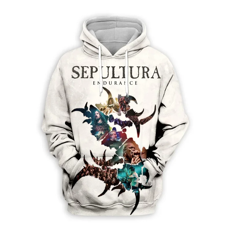 SEPULTURA Band Hooded 3D Print Streetwear Men's Women's Swearshirts Kids Hoodies Fashion Harajuku Y2k Hoodie Unisex Clothing