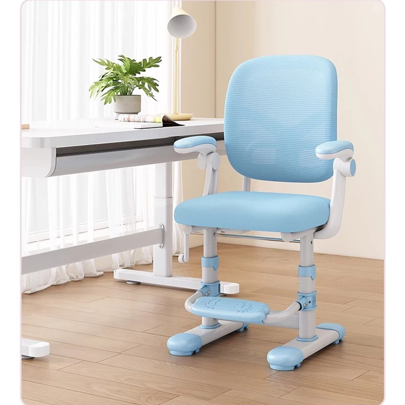 

Children Kids Height Adjustable Furniture Growing Study Armchair Safety Seats Design Room Designer Cadeira Footrest Girl JGY