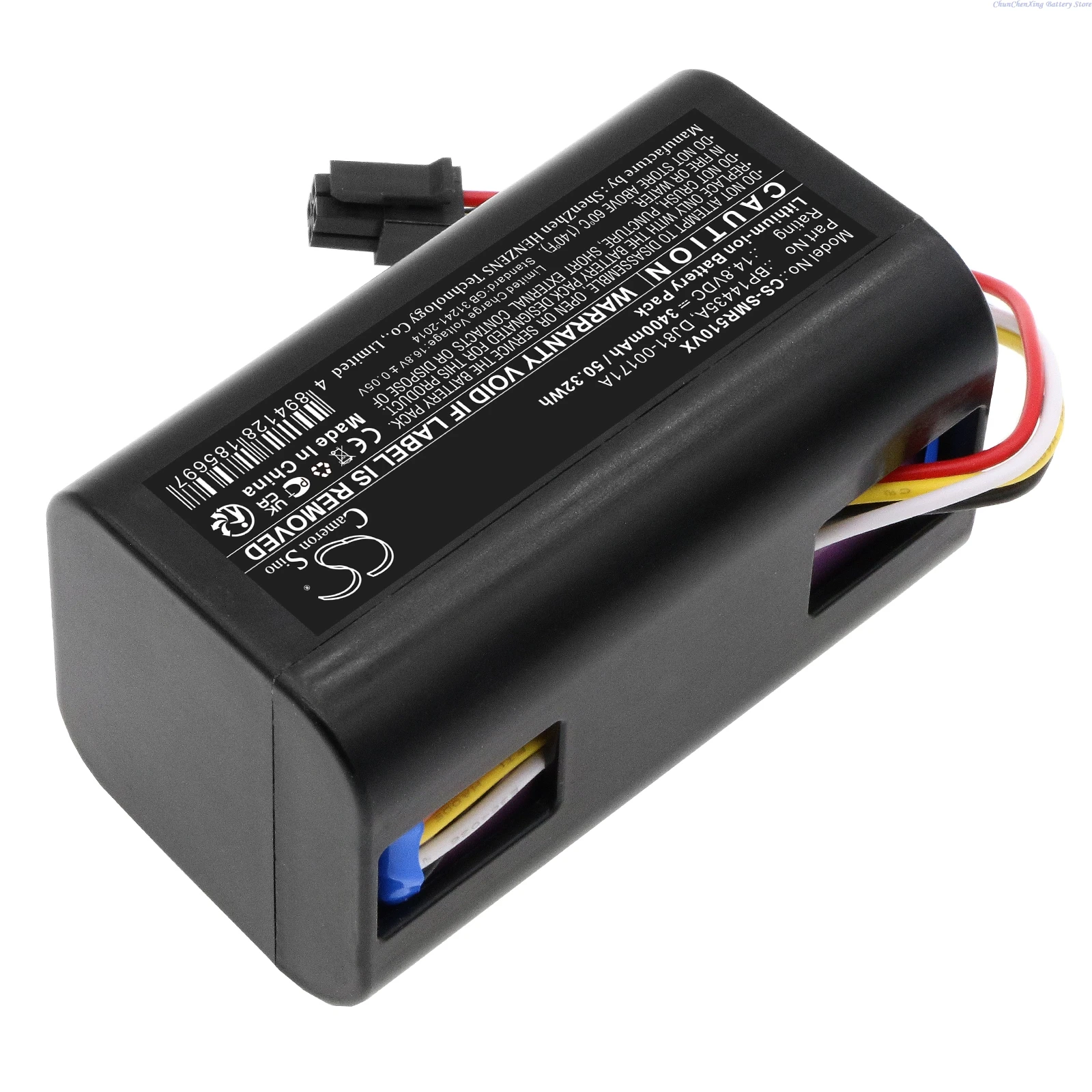 14.4V 2600mAh/3400mAh Vacuum Battery BP14435A BP14433A for Midea i5, i5 Young, i5 Extra, i9 EYE ,For Eureka i5 +TOOL
