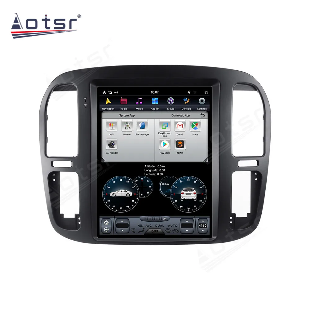 Android 9.0 Car Multimedia DVD Player car GPS Navigation forToyota land cruiser lc100 1992 - 2002