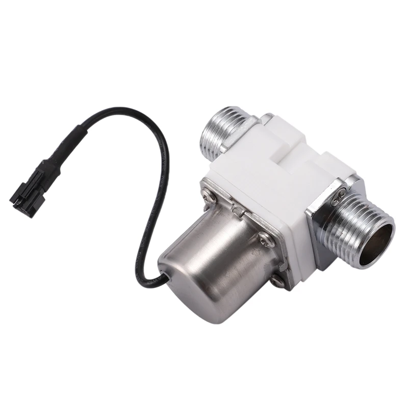 ABGR-صمام الملف اللولبي 1/2 بوصة DC4.5V التحكم في المياه الكهربائية نبض البلاستيك الملف اللولبي صمام التبعي