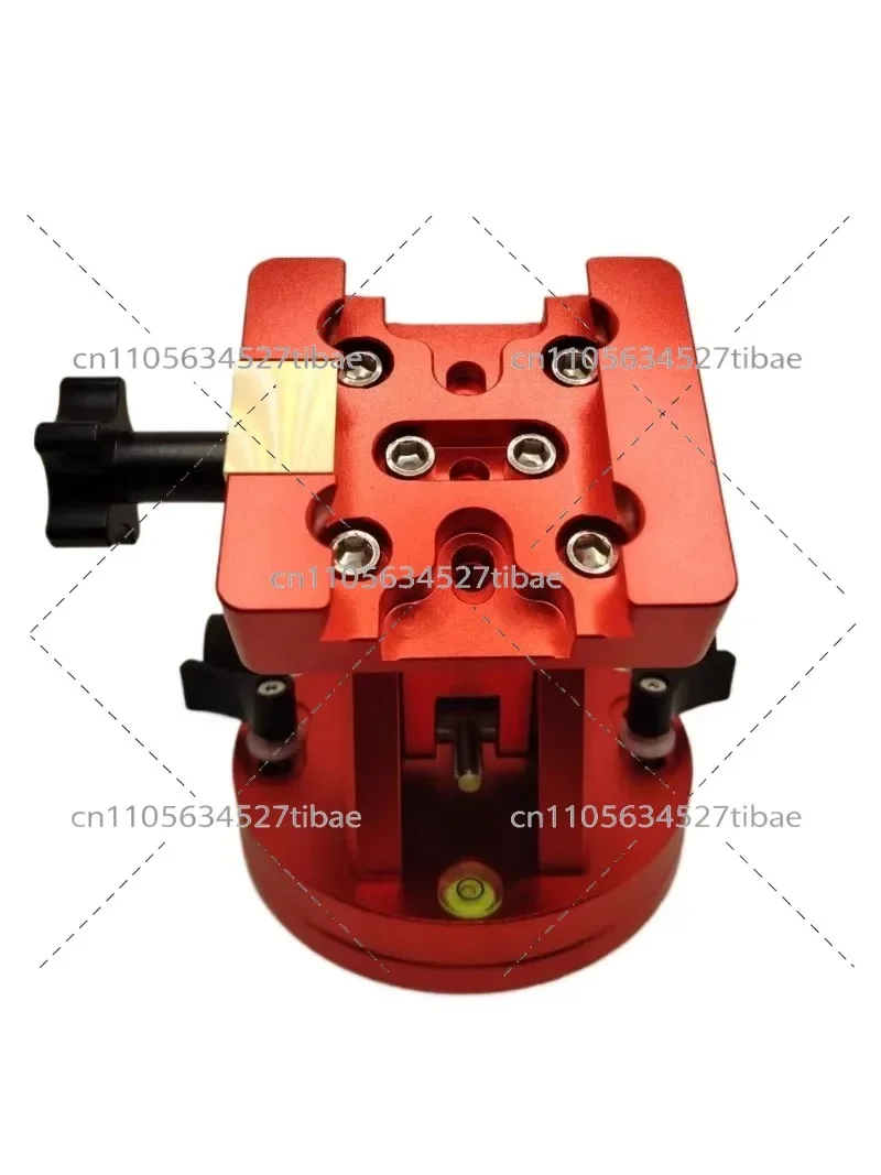Equatorial Mount Base with Latitude Adjustment High Load Capacity 39kg Dovetail Slot Anti-Detachment Design for Stargazing Equip