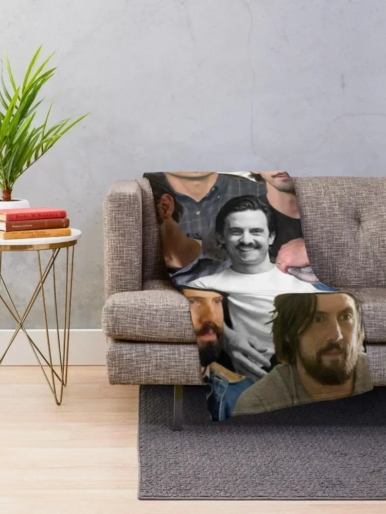 Milo Ventimiglia صورة مجمعة رمي بطانية Hairys الأربعاء لطيف الشتاء أسرة البطانيات #2