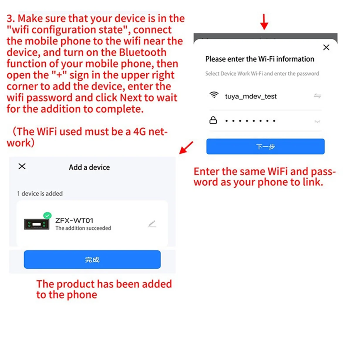 WIFI Remote Digital Temperature Controller K Thermocouple High Temperature Controller -99-999 Degrees ZFX-WT01