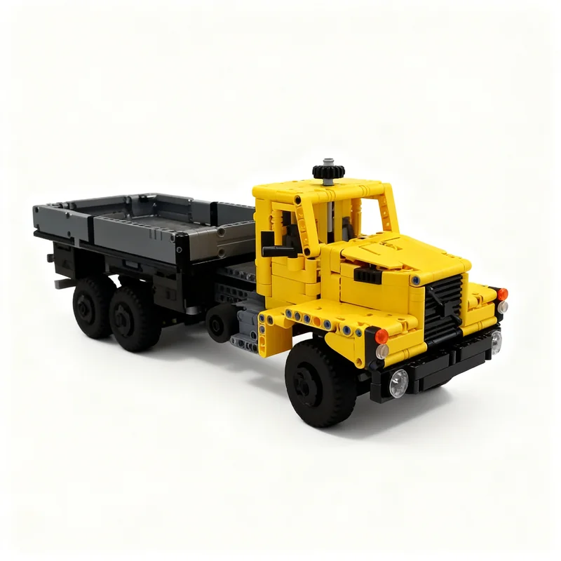 

1470 деталей MOC Technic Volvo N10 Грузовик, Техническая модель, Конструктор, Развивающая игрушка, Рождественский подарок, Идея для творчества, Образовательный набор