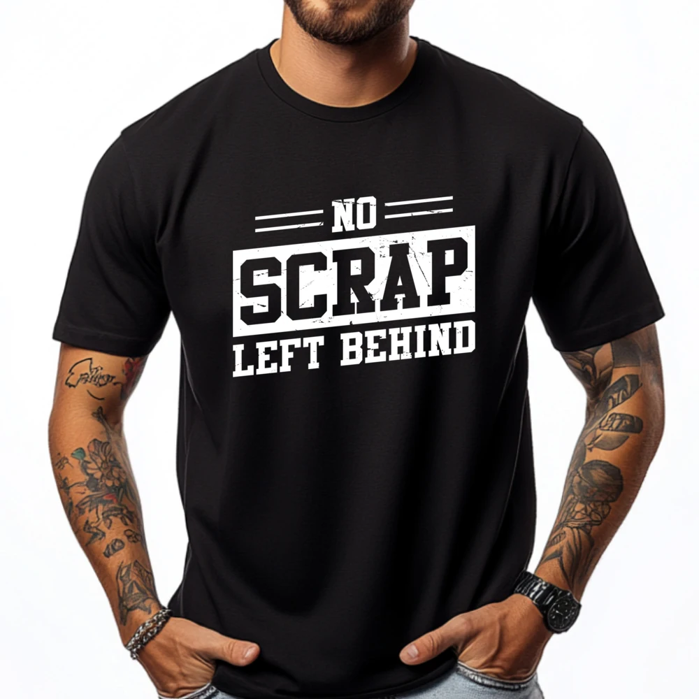 

Scrapping Design Fot A Metal Scrapper Mens Korean Fashion T Shirts For Men Father's Day Designer T Shirt Designer Clothes Men
