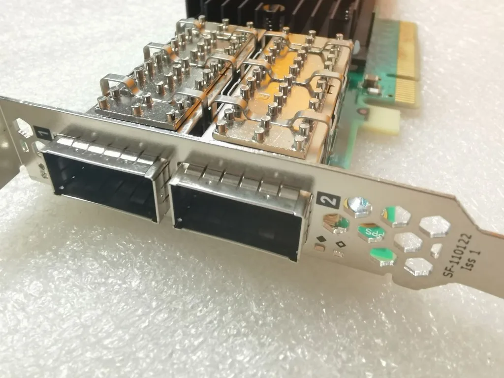 Imagem -05 - Flareon Ultra Sfn7042q Onload Sfn7503 Porta Dupla 40gbe Qsfp Mais Pci-e x8 Placa de Rede