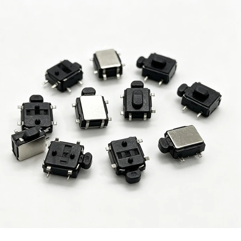 1PCS/LOTS Imported U.S.A. PTS850VM18PSMTRLFS Tactile Switch Horizontal Side Push Chip 4-pin 5.4*5mm
