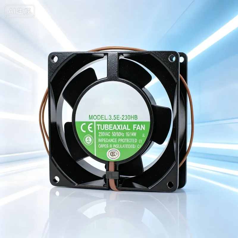 High‑Temperature Metal Cooling Fan For Bi‑sonic 3.5E‑230HB 9CM AC230V Fan