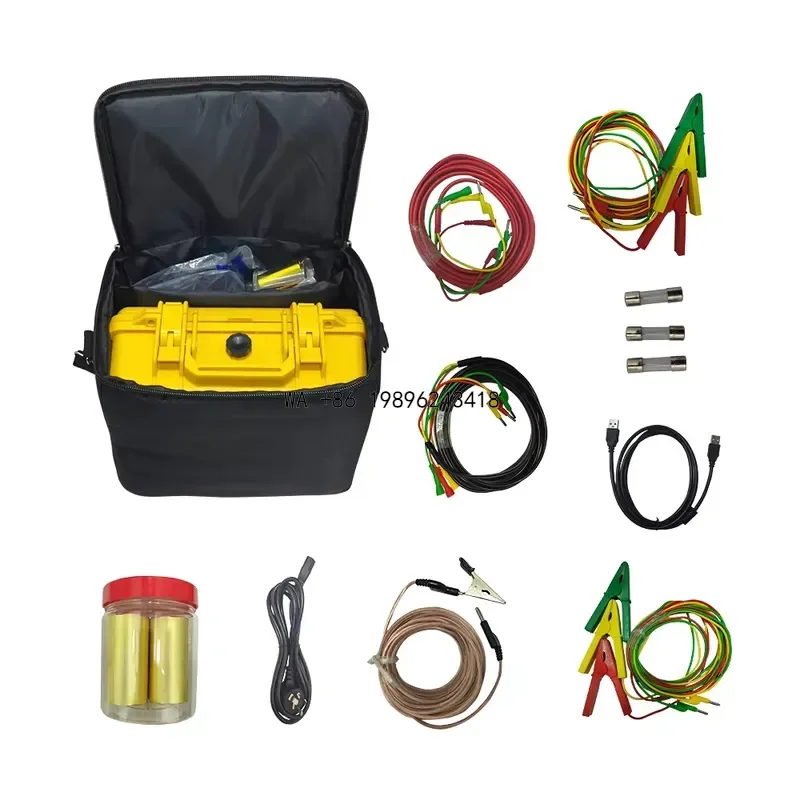 Wmwmnu Three Phase Transformer Turn Ratio Tester with PT CT Polarity Test Battery Spanish English Russian Interface