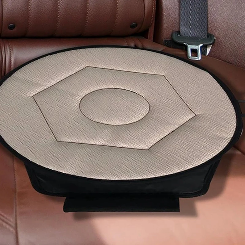 Car Swivel Seat Cushion, Convenient For Elderly And Pregnant Women To Get On And Off The Car, Home Seat Cushion