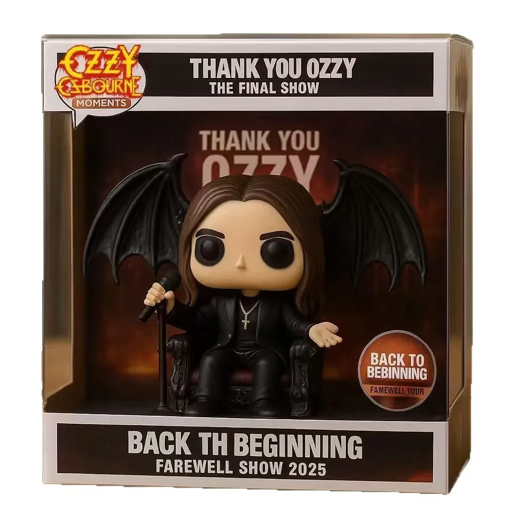 تمثال Ozzy Osbourne Farewell Tour 2025 - شكرًا لك Ozzy العرض النهائي العودة إلى البداية زينة قابلة للجمع
