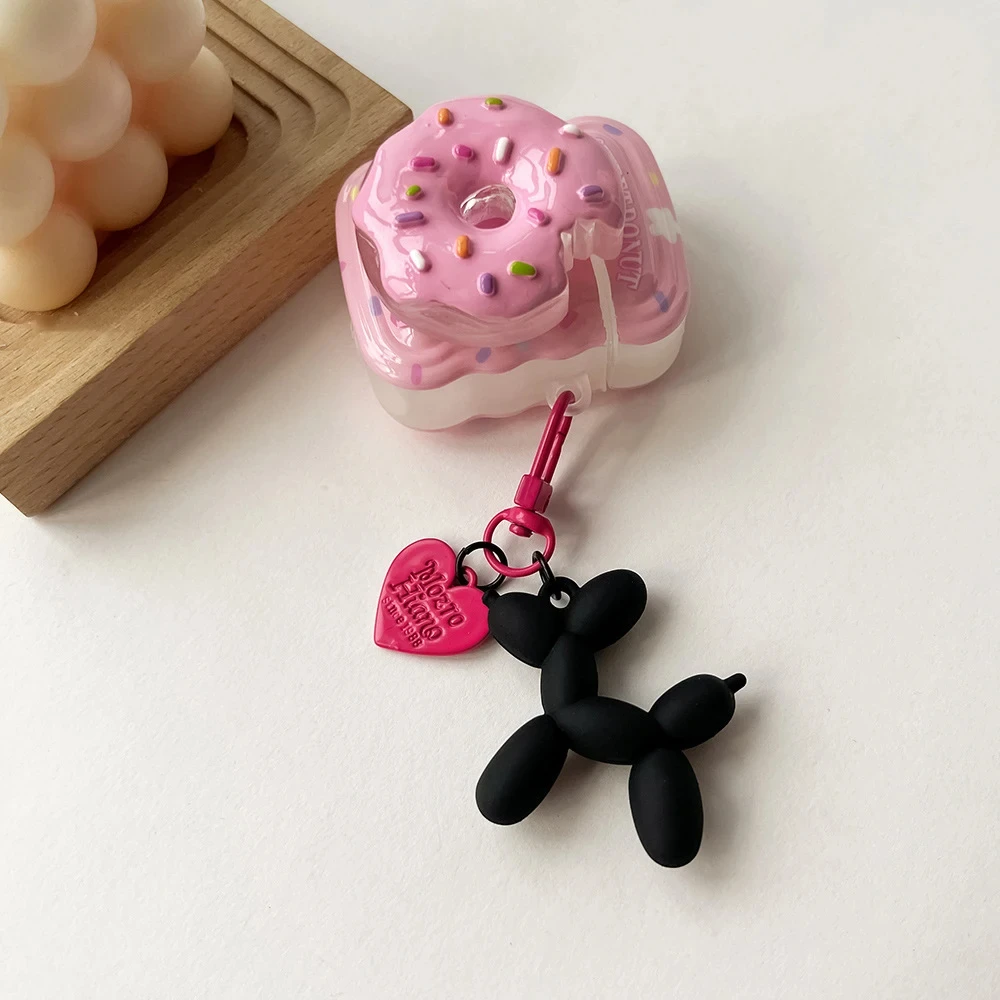 LLavero de perro de globo de dibujos animados para mujer, colgante de bolso Y2k, regalos del Día de la madre, accesorios decorativos de joyería, lindo estilo Ins