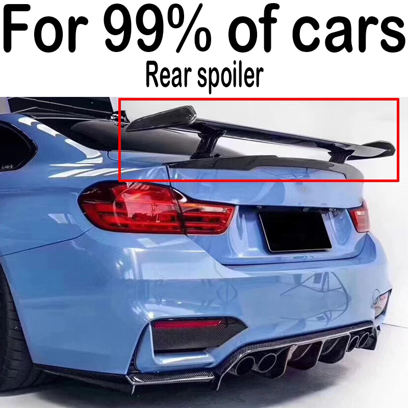 For BMW 1 Series 2 Series 3 Series 4 Series 5 Series 6 Series M2M3M4M8 MP Style Rear WingLip Real Carbon Fiber Trunk Spoiler MP