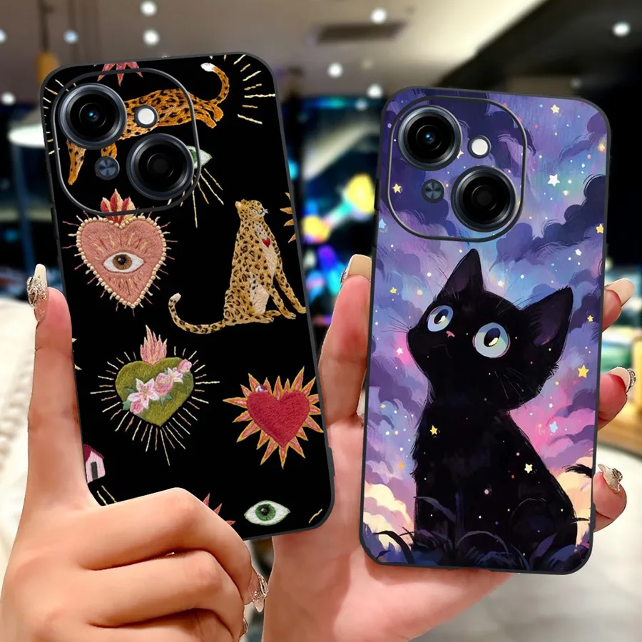 ل Tecno Spark GO 2025 go1 حافظة كرتونية رائعة لينة سيليكون الغطاء الخلفي ل Coque Tecno Pop9 غطاء Tecno Sparkgo 2025 قذائف #3