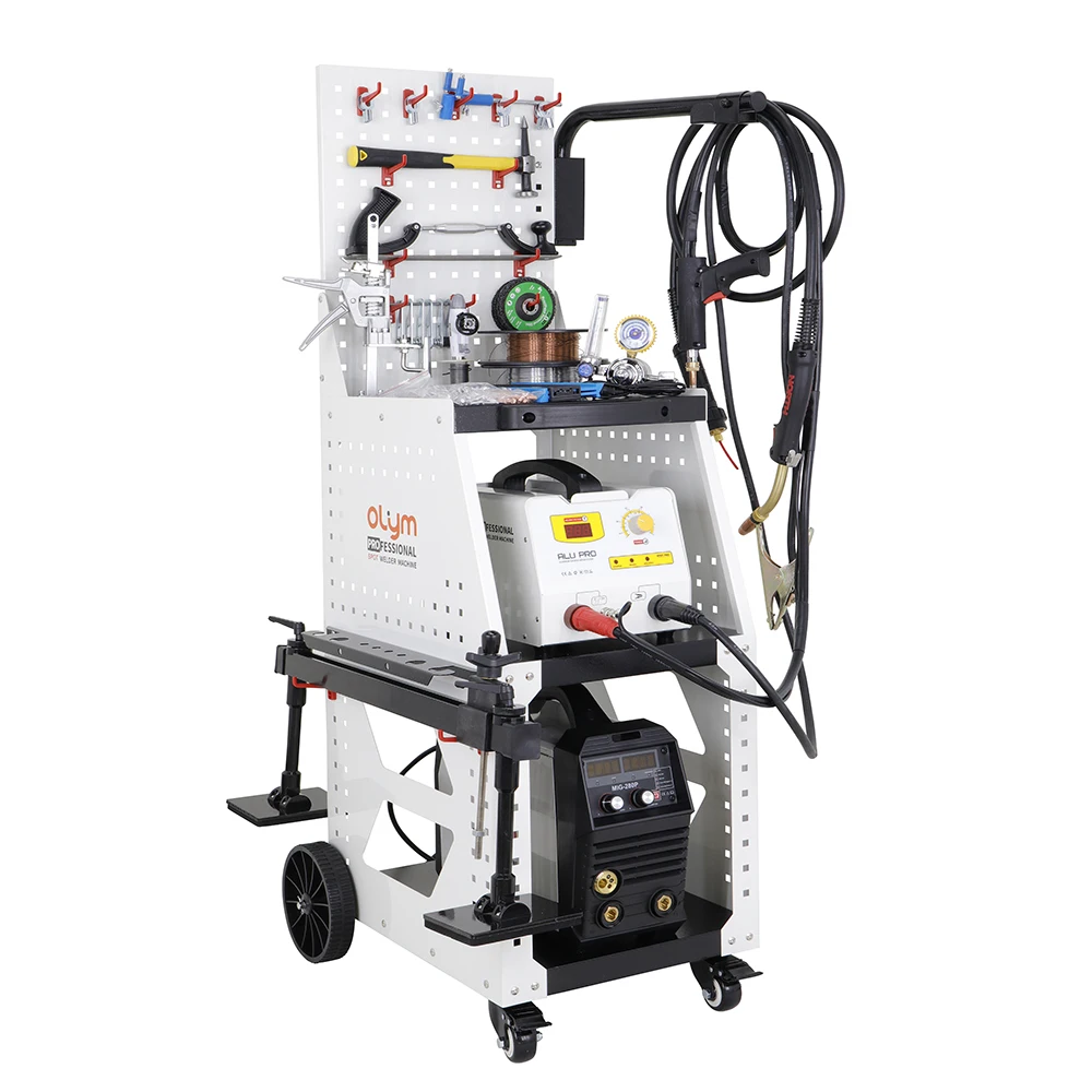 Professional Auto Welding Machine Steel Body AC 220V Spot Welder Dent Puller