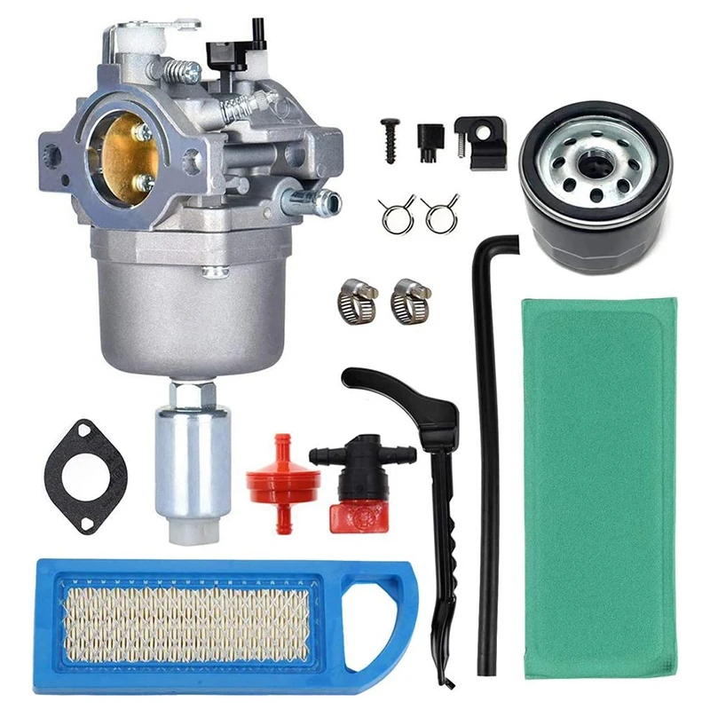 

AB33-791858 Carburetor Air Filter Fuel Line Filter Kit For Briggs & Stratton 591731 593433 14-18Hp Craftsman Lawn Mower