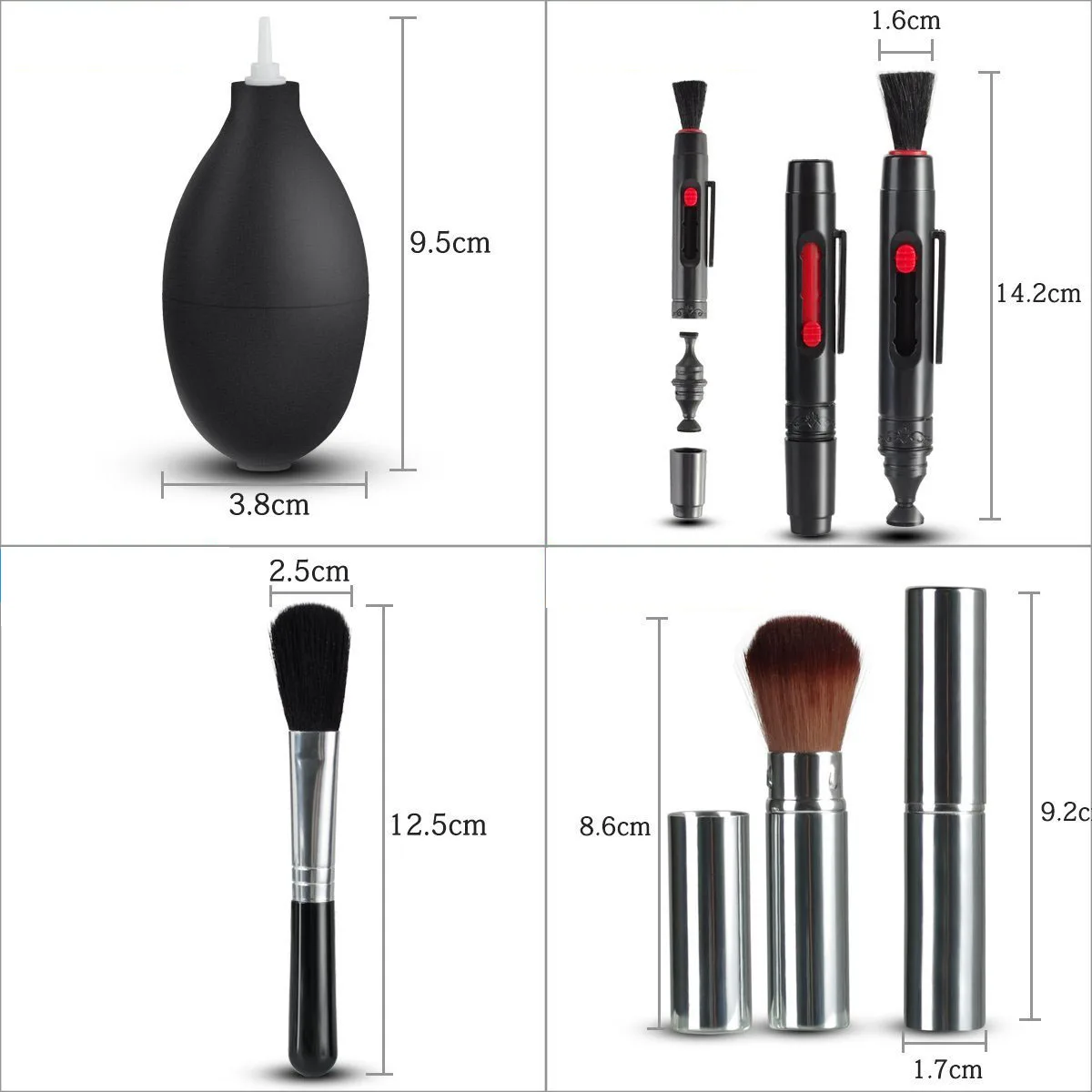 Camera Cleaning Kit Equipment Photo Clean Brush Set Professional Fan Non-Toxic Practical Digital Camera Cleaner Tools