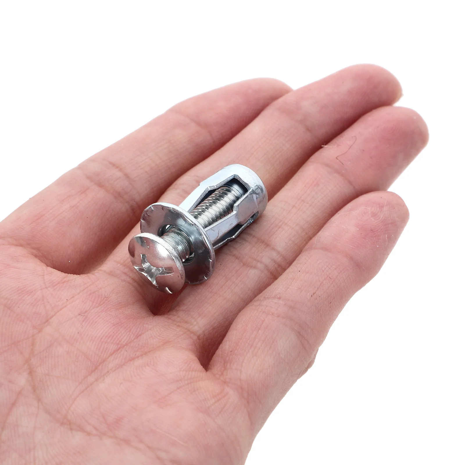 

20Sets Hollow Door Anchor Expansion Nut Screw Fixing Nut Inserts Durable Wall Anchors for Doors Hollow Door Anchor