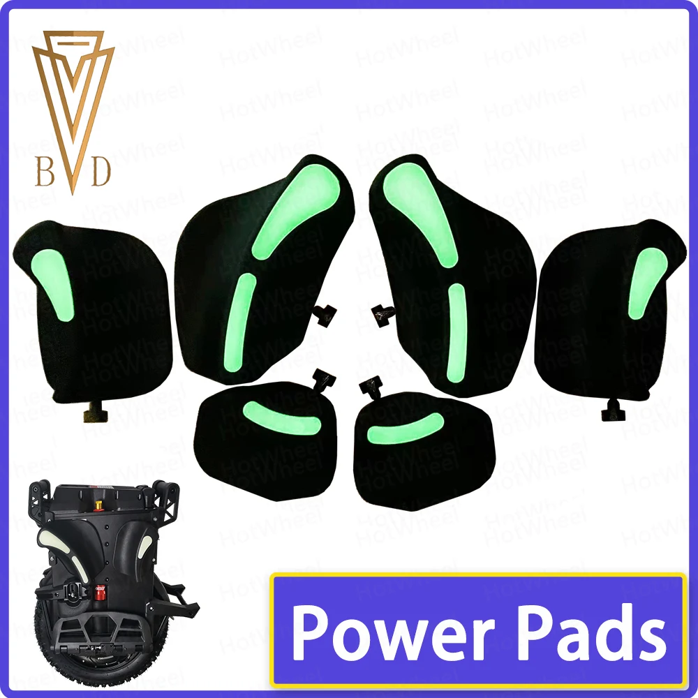 Electric Unicycle V14 Power Pads Luminous Leg Guard Jumping Pads Fluorescent Leaperkim Sherman-S Patton Lynx Begode Extreme EUC