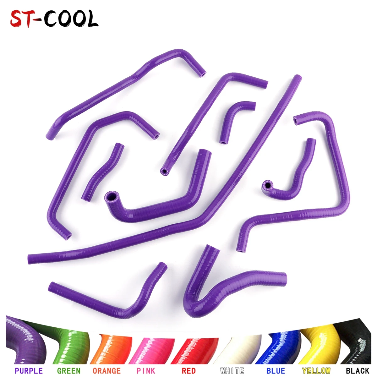 For 1999-2005 Mazda MX-5 Miata 1.6 1.8 MX5 NB MK2 2000 2001 2002 2003 2004 Heater Breather Hoses Silicone Tubes Kit 11Pcs