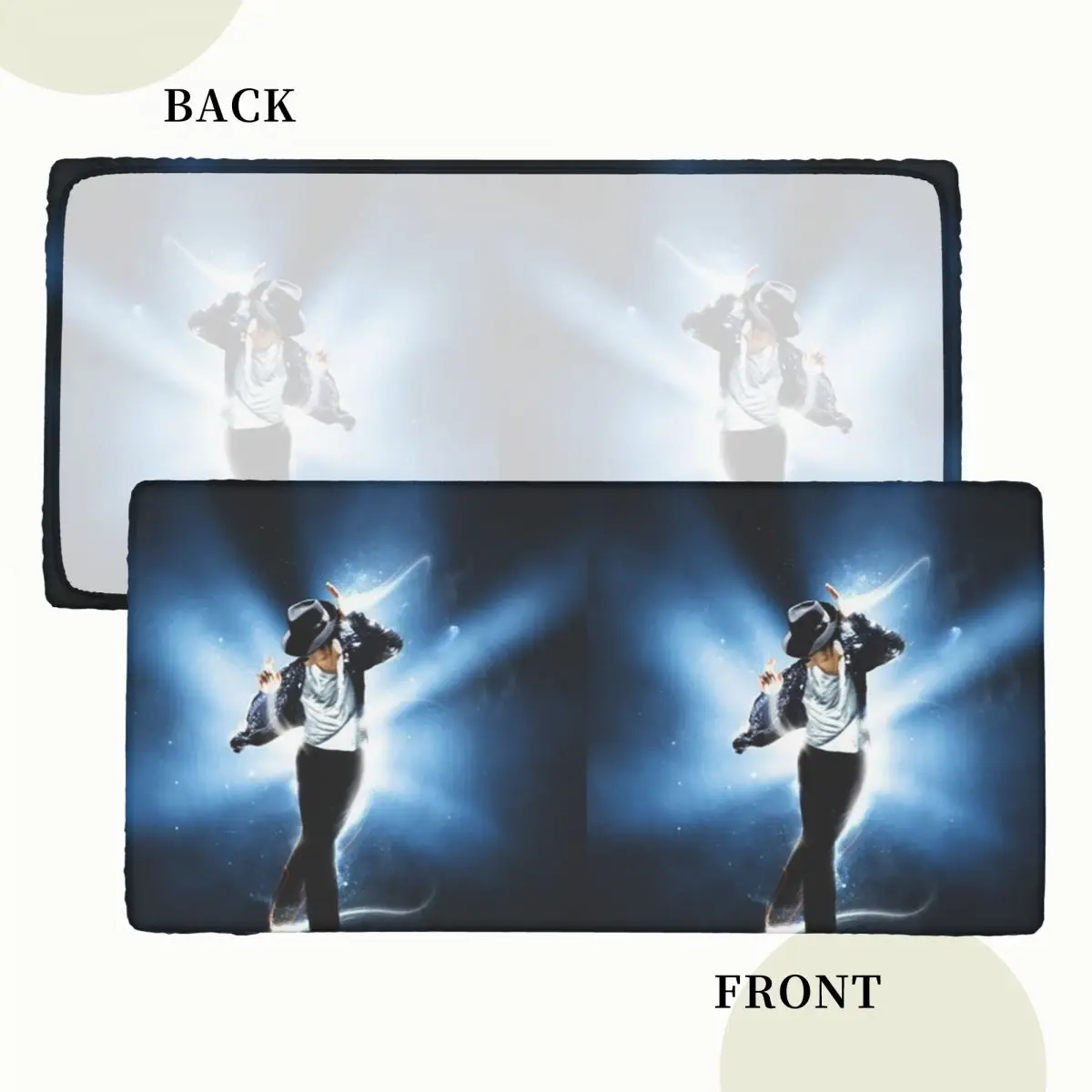 Michael Jackson Musicians Singers Dancers Customized Rectangular Tablecloth Waterproof Table Cover for Dining Events Table Cloth