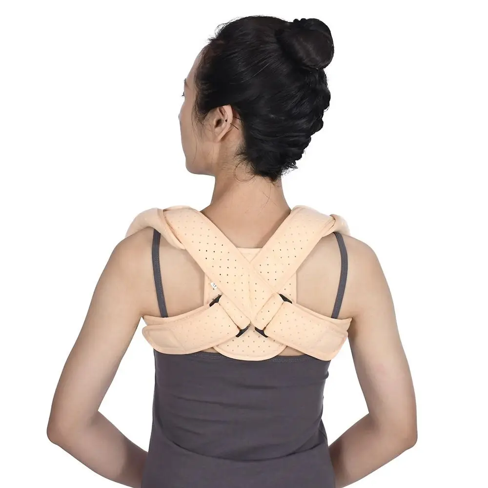 

Композитный тканевый бандаж для ключицы, коррекция горбуна, регулируемый ремень, корректор осанки