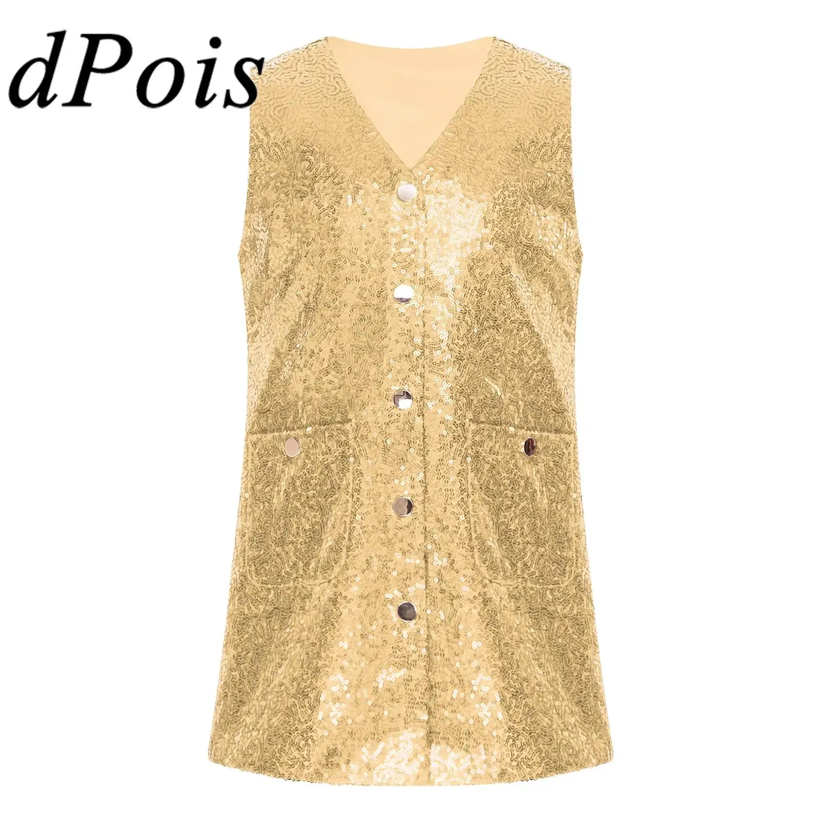 

Children Sequins 2025 Party Dresses Girls Princess Mini Dress Birthday Sparkling Robes Childs Carnival Festival Costumes