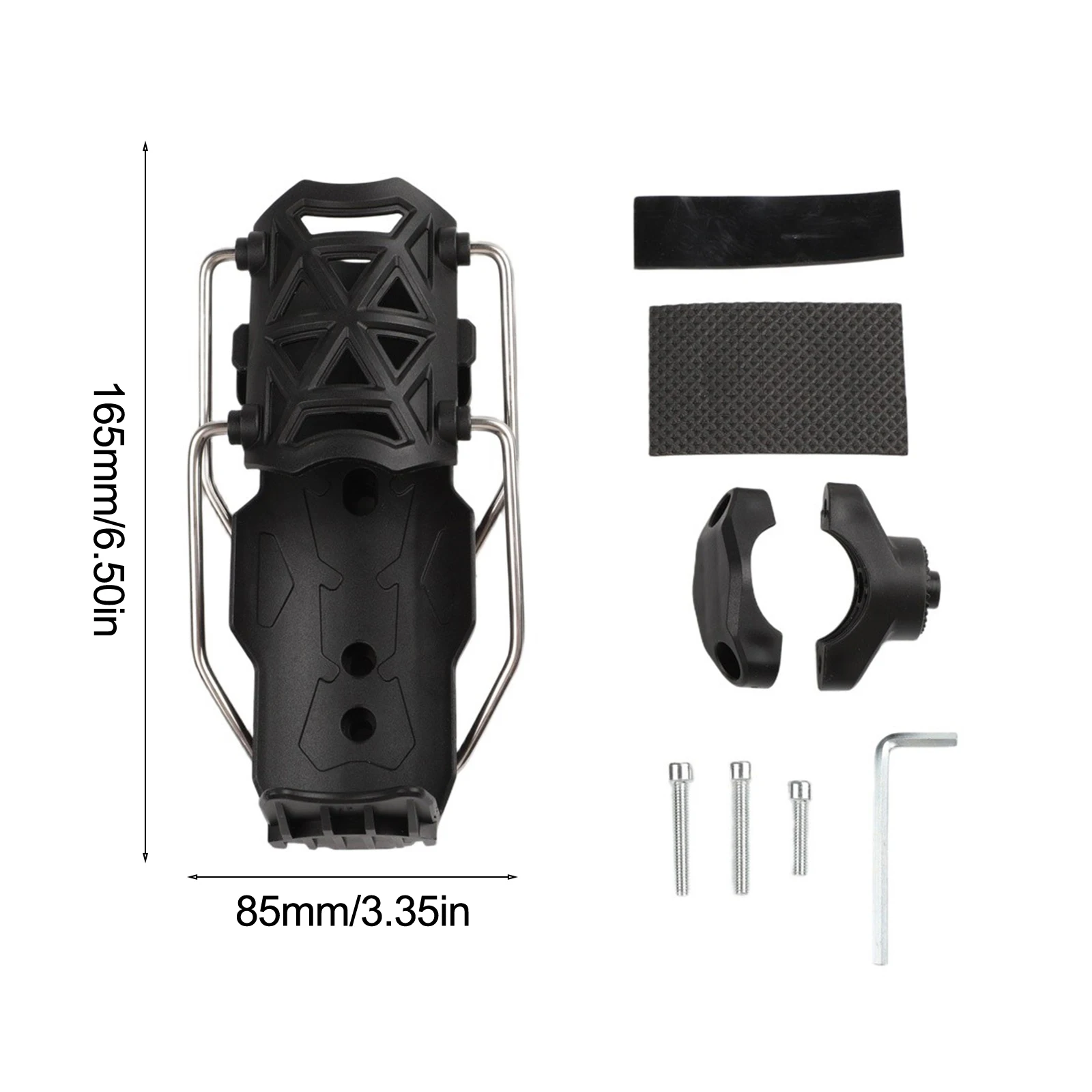 Cup Holder Designed for 360 Rotation on Bicycles Motorcycles Strollers ATVs with Secure Auto Lock and ABS Durability