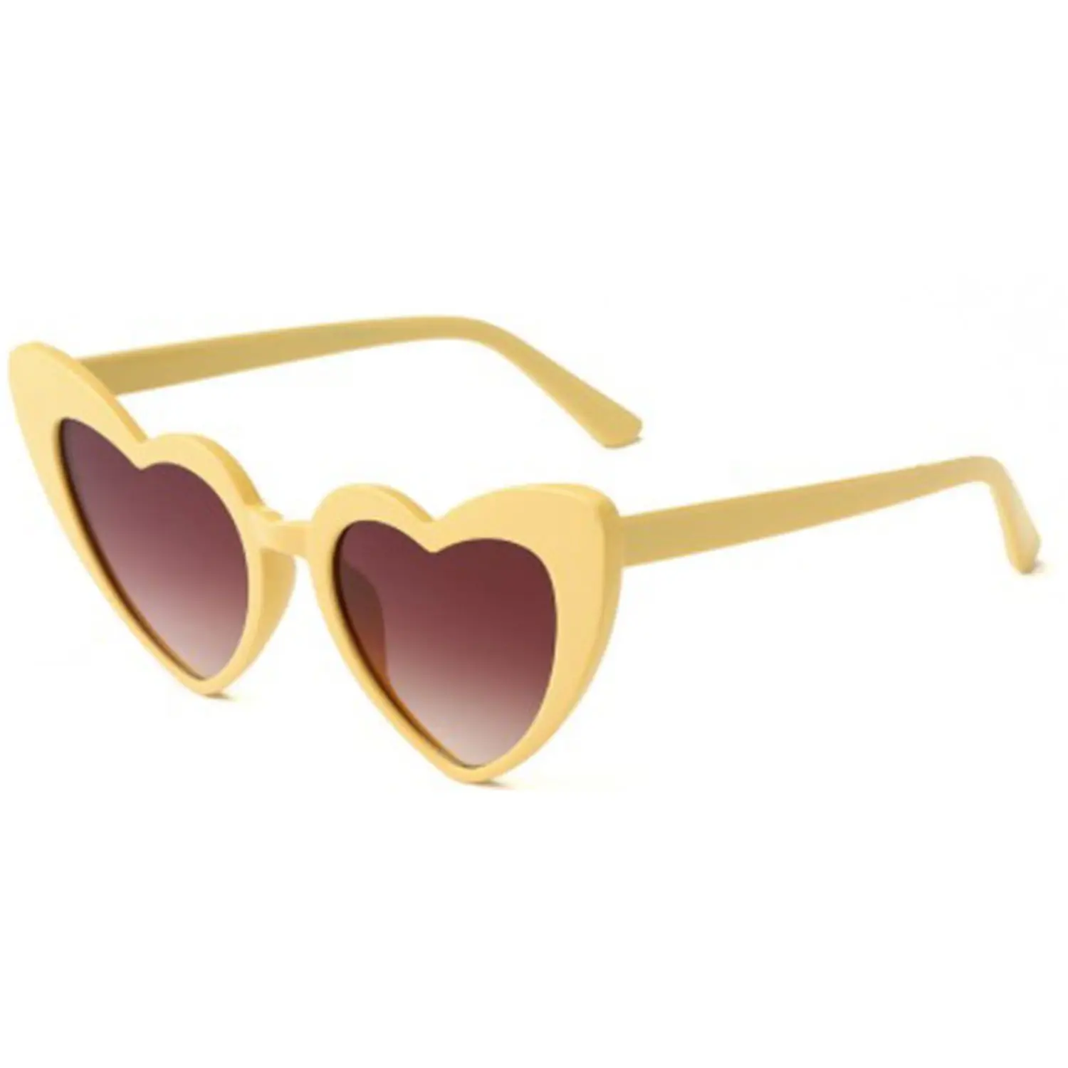 

Retro Women's Accessories Clout Goggle Women Eyewear UV400 Protection Heart-Shaped Sunglasses Vintage Sunglasses