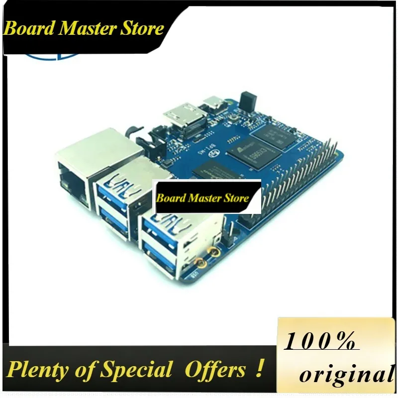 BoMaSBanana PI BPI M5 New Generation Single Board Computer Amlogic S905X3 Design