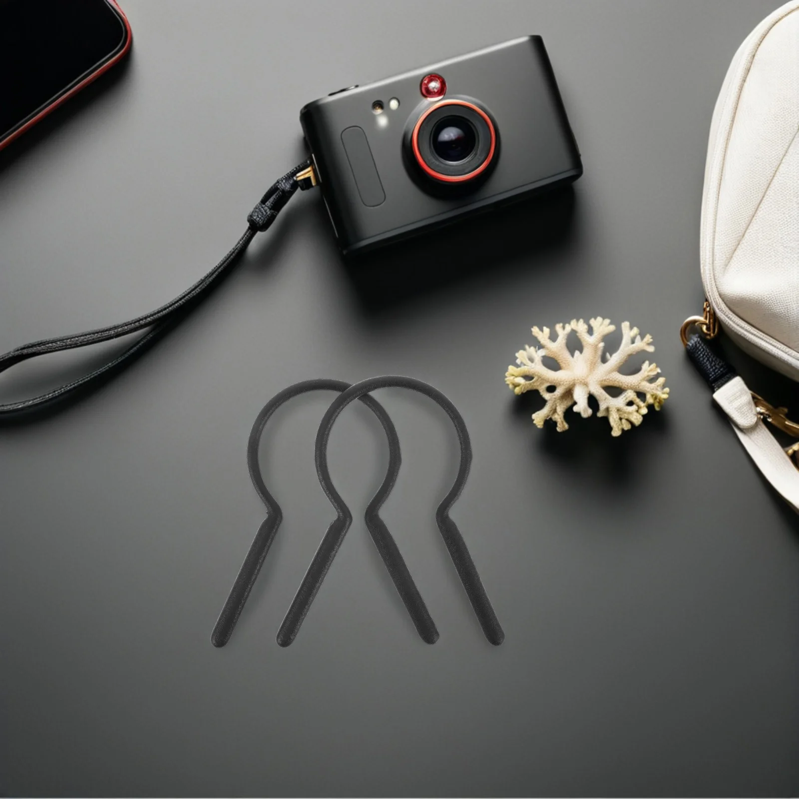 

1 Pair Camera Lens Filter Wrench 58-62Mm Rubber-Coated Spring Steel Lightweight Dslr Mirrorless Filter Removal Tool Precision