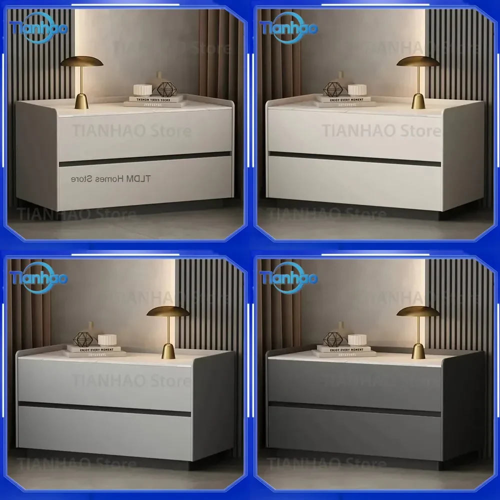 Nordic White Coffee Dresser Tables Nightstands Bases Console Bedside for Meuble Bed Mid Century Mobile Modern Furniture