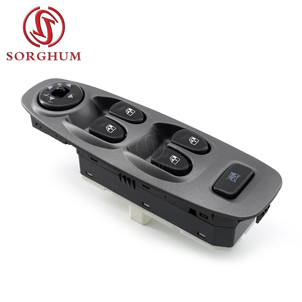 SORGHUM 93570-25020 Power Master Window Switch Button Controller Lifter for Hyundai Accent 2000-2005 Front Left 93570-25000