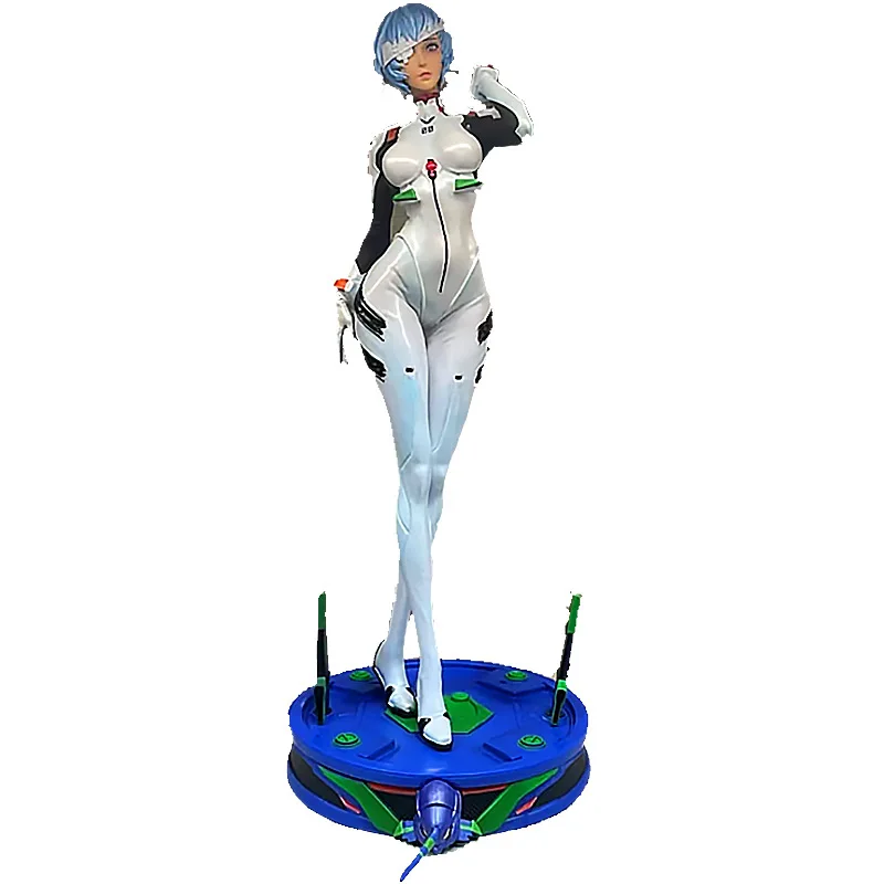 Mecha Asuka Langrey Rei Ayanami Ver Enge Lederjacke Figur PVC 46 cm Animes Action Figur Spielzeug Statue Figuren Modell Kinder Spielzeug