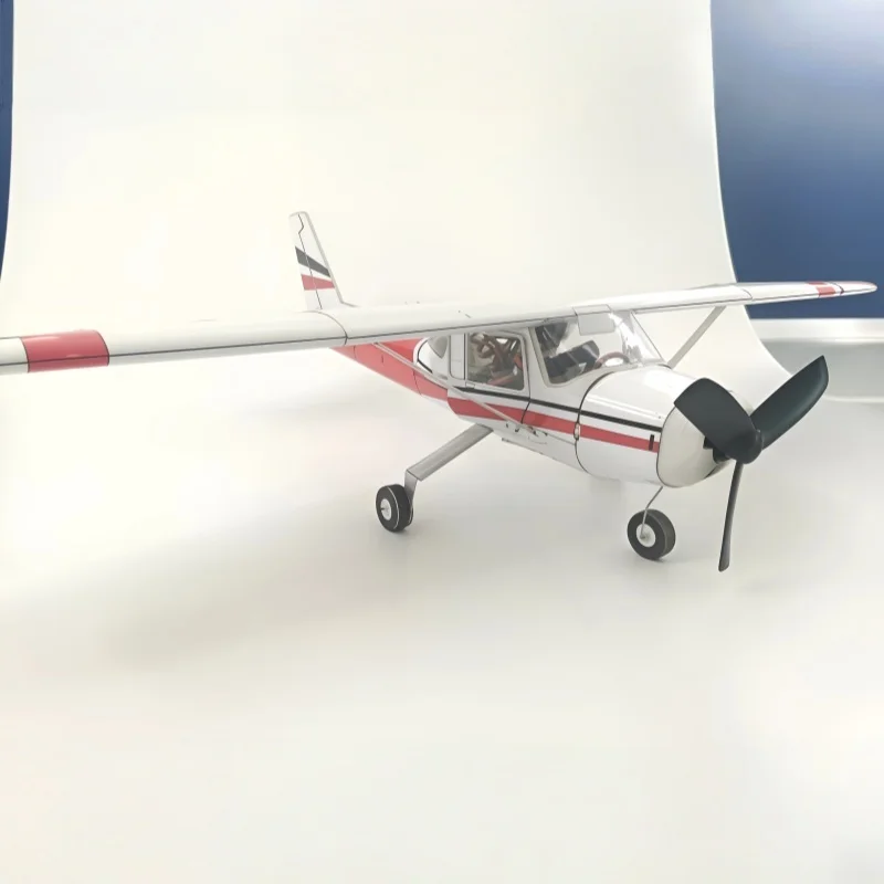 طائرة صغيرة Rc سيسنا 182 لتقوم بها بنفسك تجميع نموذج طائرة التحكم عن بعد سطح المكتب الديكور لتقوم بها بنفسك صورة الجناح الثابت آلة حقيقية