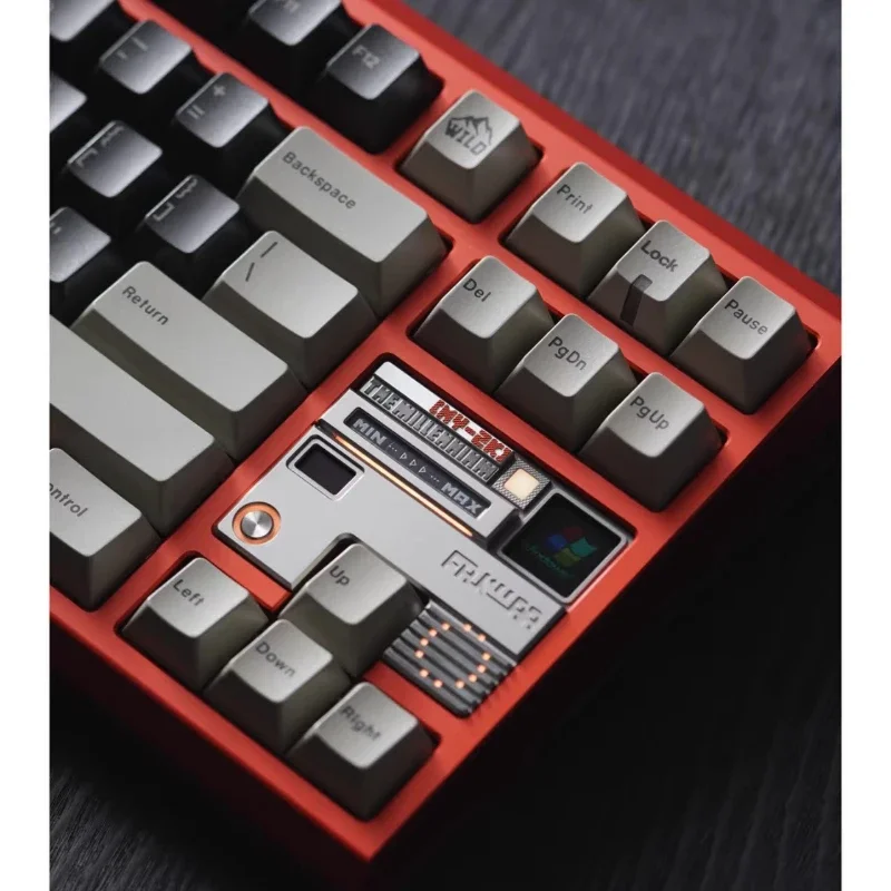 MY-2K 80 custom keyboard (random keycaps) finished product