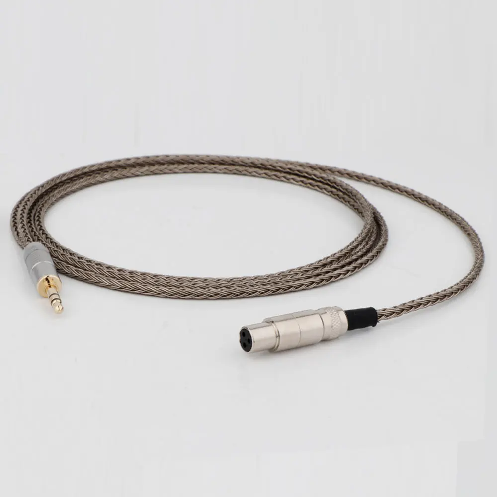 7N OCC HiFi Mini XLR to 3.5 mm Balanced Earphone Cable Mini XLR Male to 3.5mm jack for Q701 K240s K271 K702 K141 K171 K712