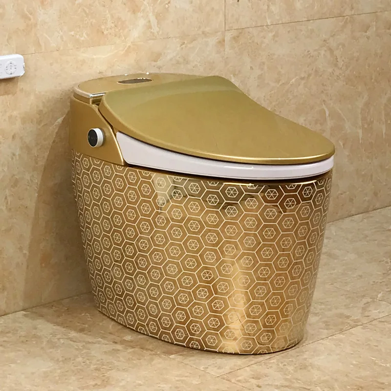 

Nordic classic ceramic intelligent flushing toilet, temperature controlled automatic sensing multifunctional seat toilet YX078GF