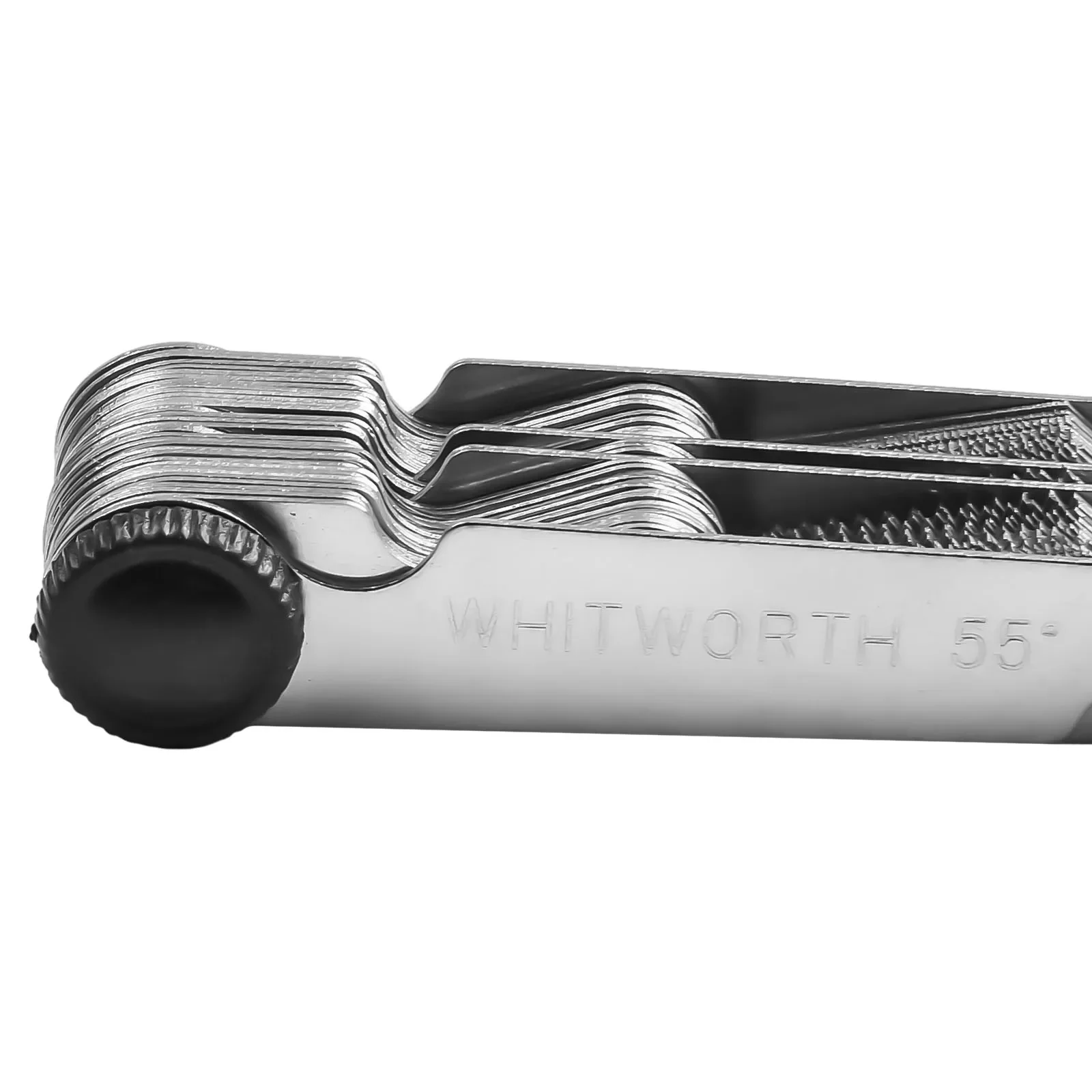 Accurate Measurement Screw Thread Gauge Chrome Plating Clear Scale Efficient Labor-saving Measuring Thread Tooth Pitch
