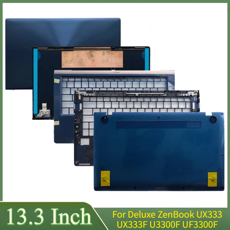 

13,3 "Новый для Deluxe ZenBook UX333 UX333F U3300F UF3300F ноутбука ЖК-задняя крышка передняя панель упор для рук верхняя нижняя часть корпуса