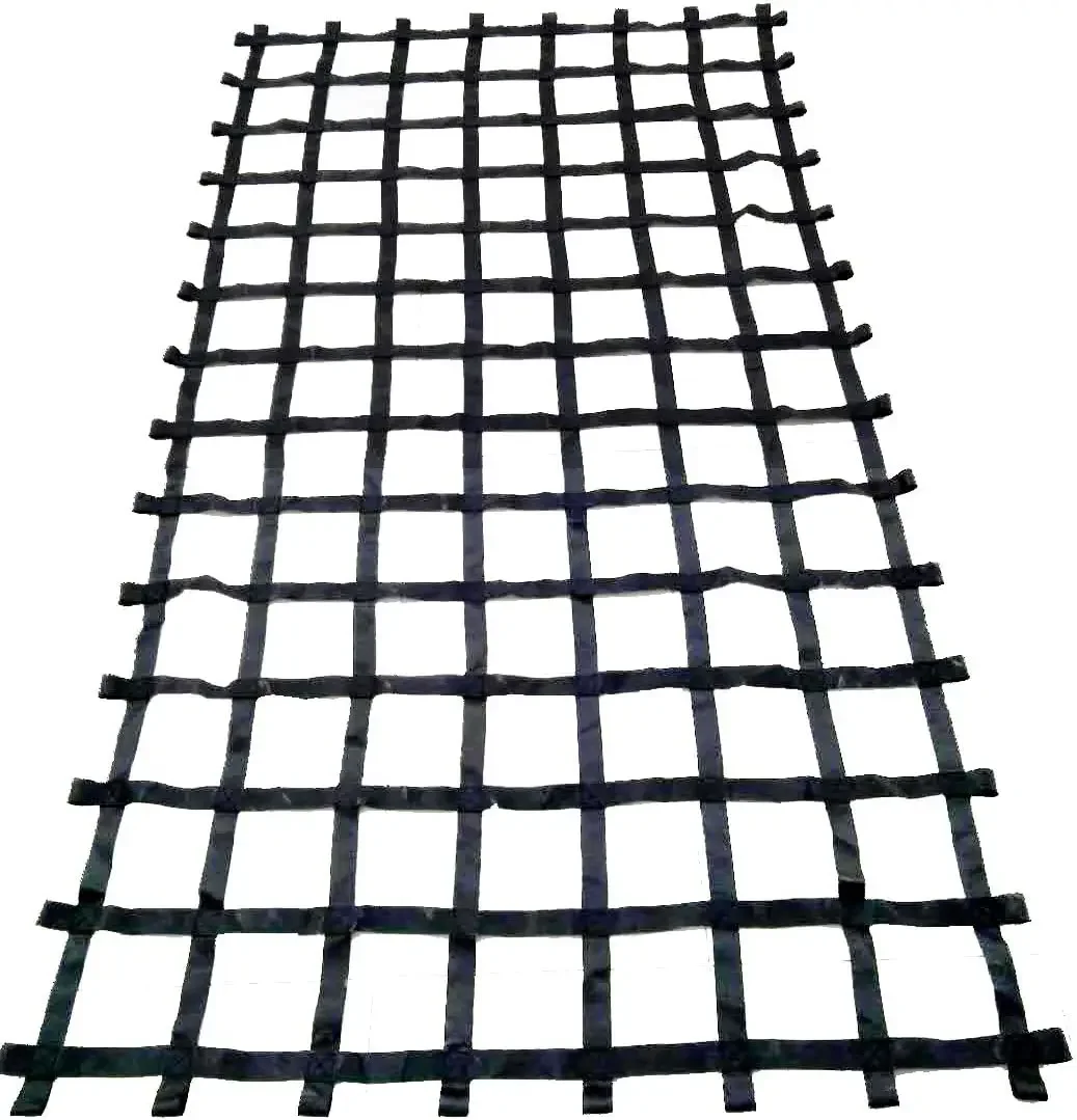 11 ft X 6 ft Climbing Cargo Net Black (132 inch x 72 inch) Cargo Net for Climbing Adults