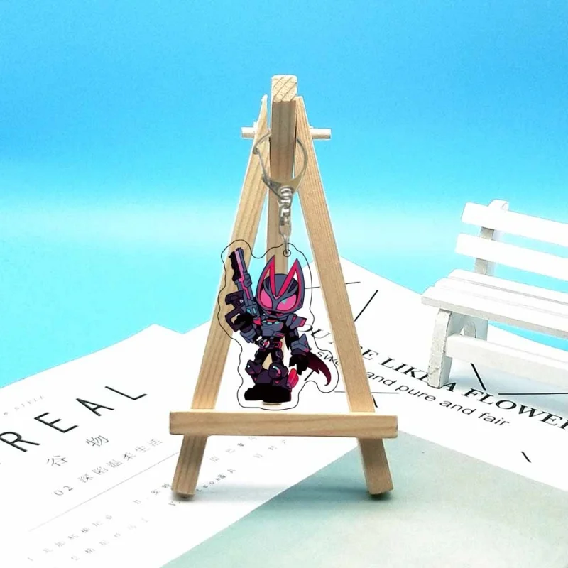 Kamen Rider 6CM Popular Anime Acrylic Key Chain Fashion Keyring Pendant Bag Charm Holiday Gift Cartoon pendant